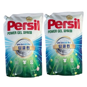 퍼실 파워젤 딥클린 리필(1.5L+1.5L)2개