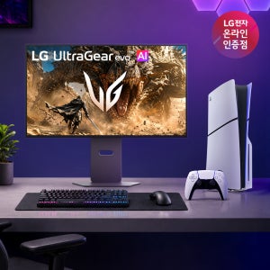 LG GX8 울트라기어 올레드 evo AI 32GX870B + PS5 슬림 스탠다드 패키지