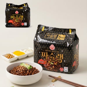 오뚜기 짜슐랭 짜장라면 145g, 10개