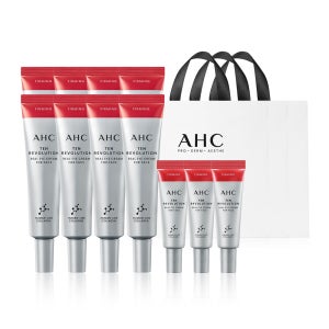 [10% 슈퍼적립] AHC 텐레볼루션 리얼 아이크림 포페이스 35ml 8개+7ml 3개+쇼핑백 3개