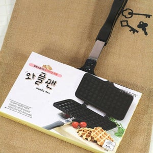 이케이브 와플팬 와플메이커 홈베이킹