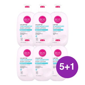 EOS Shea Better 24H 모이스처 바디 로션 프레시 코지 473ml, 6개