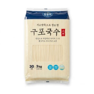 방울이 구포국수 소면 3kg, 6개