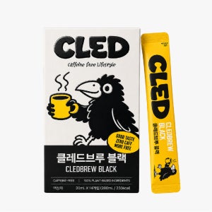 클레드브루 블랙 오르조 임산부 대체 커피 무카페인 치커리 복원 콜드브루 20ml, 14개입, 1개