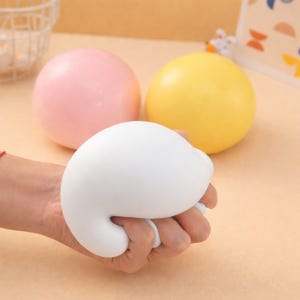 [KC인증] 빌리네집 대왕 호빵 말랑이 10cm 스퀴시 호호호빵 스트레스볼