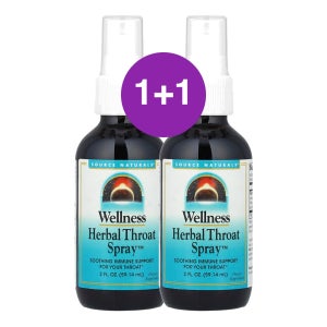 소스내추럴스 웰니스 허브 목 스프레이 59ml, 2개