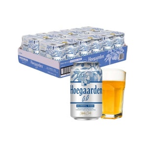 Hoegaarden 호가든 제로 논알콜 맥주 330ml x 24개