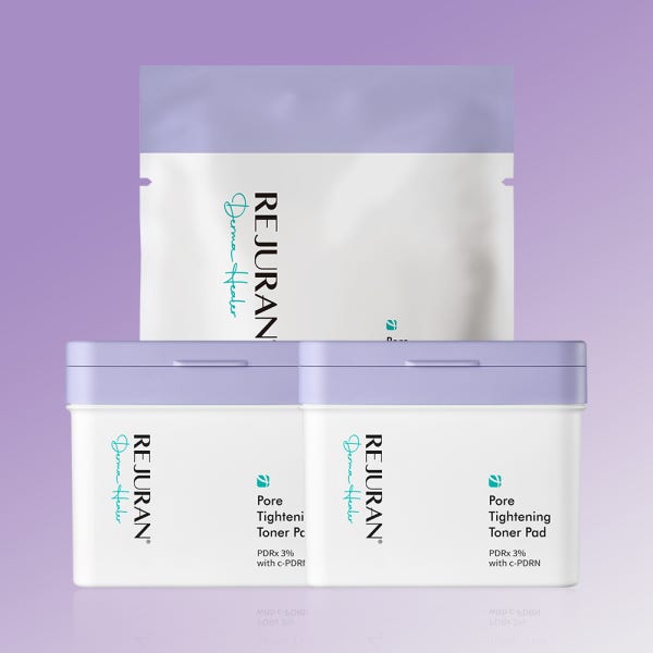 [10월 슈퍼적립] 리쥬란 더마 힐러 포어 타이트닝 토너 패드 220mL (60매) 2개 + 리필 파우치 (60매)