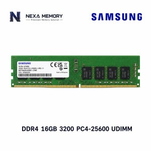 삼성전자 데스크탑 메모리 DDR4 16GB 3200 PC4 25600 UDIMM