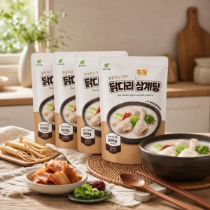 통다리 삼계탕 초복 말복 복날 중복 닭다리 800g 4개 1세트