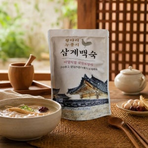통다리 삼계탕 초복 말복 복날 중복 닭다리 누룽지 백숙 800g 5개 1세트