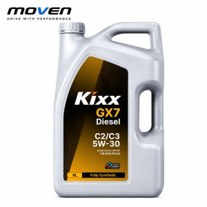 GS칼텍스 킥스 GX7 C2/C3 5W30 6L 디젤엔진오일 (DPF장착차량 사용가능)