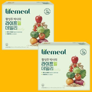 이롬 황성주 1일1생식 라이프밀 데일리 식사 대용 간편식 영양식 420g, 2개