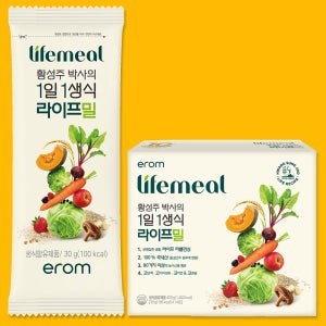 이롬 황성주 1일1생식 라이프밀 식사 대용 간편식 영양식 420g, 1개