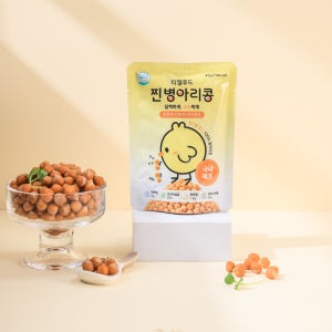 티엘푸드 촉촉한 찐 병아리콩 45g X 10개 건강간식 국내제조