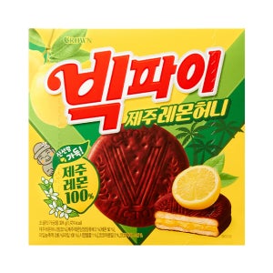 크라운 빅파이 제주레몬허니 324g / 1개