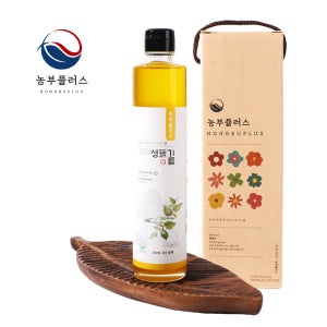 농부플러스 국산 냉압착 생들기름 1병 선물세트 답례품 200ml, 1개