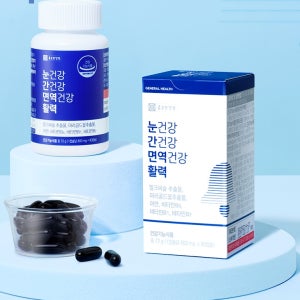 종근당 눈건강 간건강 면역건강 활력 6개월분 눈간면활 90갭슐,2개 아연 루테인