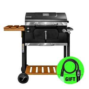 스테츠 프로 스테이션 야외 바베큐 그릴 사각 숯불 훈제 직화 BBQ