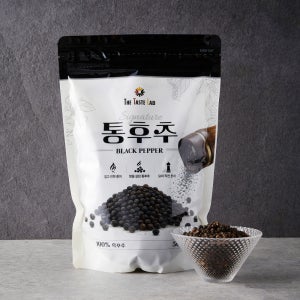 더테이스트랩 시그니처 통후추 알후추 블랙페퍼 리필용 베트남 향신료 흑후추, 500g, 1개