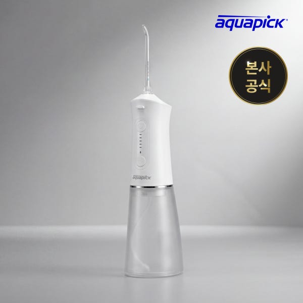 [N배송] 아쿠아픽 코드리스 구강세정기 AQ-260 무선 워터 치아세정 물치실 덴탈 교정