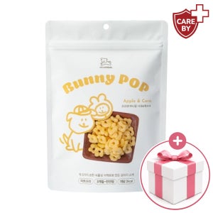 코코댕 저칼로리 강아지 과자 간식 저알러지 뻥튀기 떡뻥 사과 옥수수, 50g, 1개