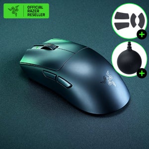 레이저 바이퍼 V4 Pro 바브사 게이밍 마우스+스왑세트 블랙 무선 마우스