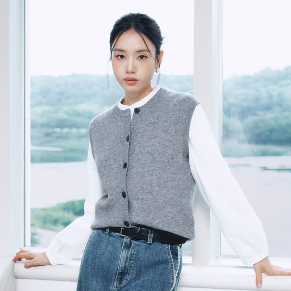 셀렙샵에디션 [3종세트] 26FW 크루넥 버튼 베스트