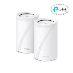 티피링크 Deco BE65 (2팩) | BE11000 11000Mbps 트라이밴드 Wi-Fi 7 메시 Wi-Fi 시스템 2.5Gbps 가정용 사무실 학원