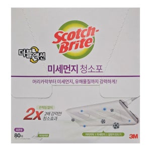 [코스트코] 스카치브라이트 일회용 마른 청소포 80매, 2팩