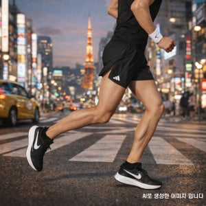 아디다스 남성 에어로레디 트레이닝 여름 경량 러닝 마라톤 반바지