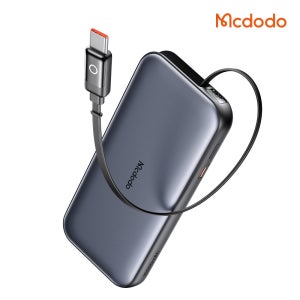 맥도도 45W C타입 케이블 일체형 고속충전 보조배터리 10000mAh MC592