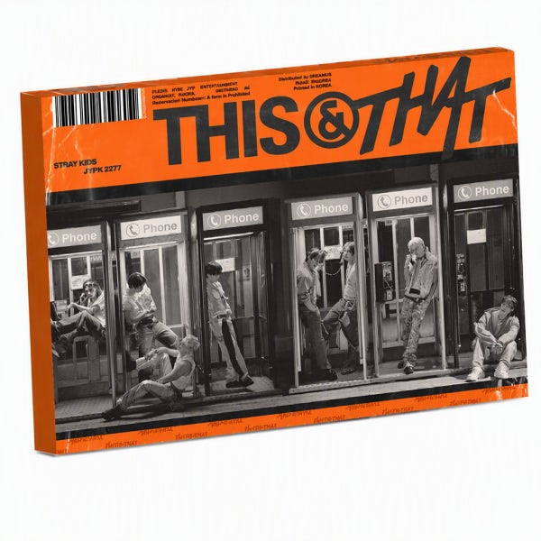 (오렌지 CD) 스트레이 키즈 Stray Kids THIS & THAT THAT VER