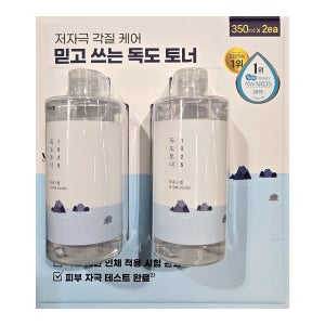 [코스트코] 라운드랩 독도 토너 350ml, 2개