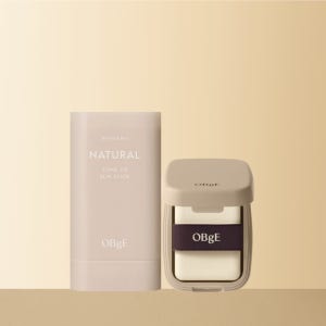 오브제 내추럴 톤업 선스틱 + 오일 컨트롤 피니셔 2종 세트 / SPF 50+ PA++++