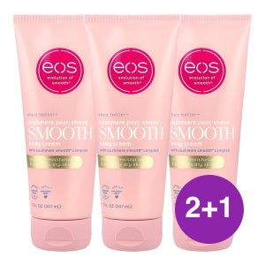 EOS 캐시미어 포스트셰이브 스무스 바디 크림 207ml, 3개