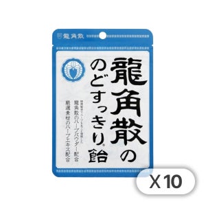 주식회사 용각산 목캔디 봉지, 88g, 10개