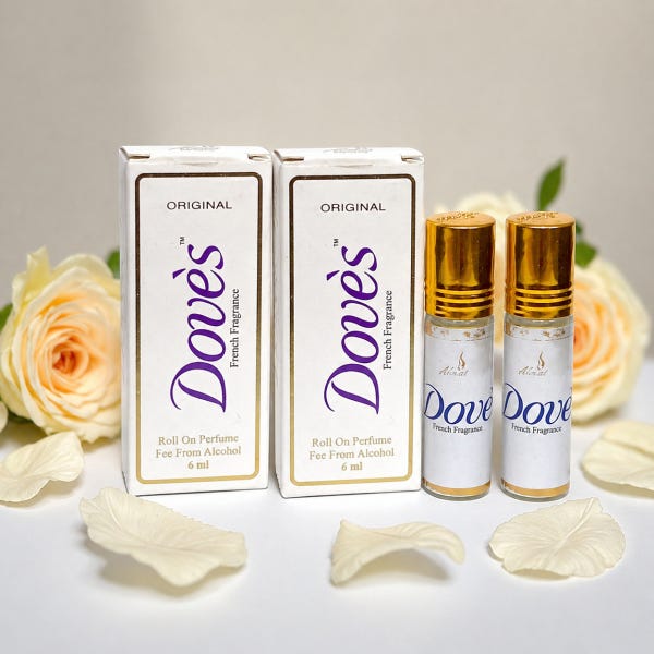 [2병] 알마스 도브 롤온 퍼퓸 비누향 향수 6ml x 2개