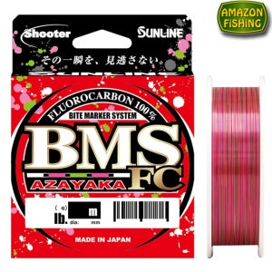 아마존피싱 선라인 26 BMS 아자야카 FC 카본라인 320m 4호 16LB 배스루어낚시