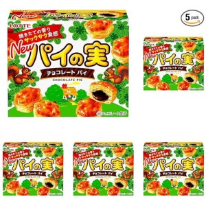 롯데 파이노미 파이의 열매 초코맛 과자 73g 5개