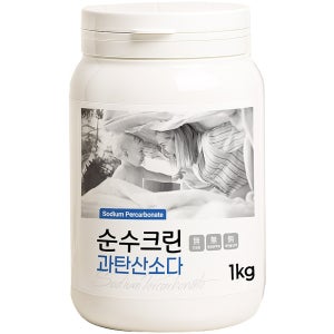 순수크린 과탄산소다 1kg 표백제 세정제 세탁 세제