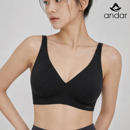 안다르 올데이핏 브라 속옷 스포츠 심리스 노와이어