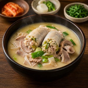수백당 캠핑 밀키트 순대국, 200g, 10개