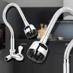 DAIRUSO 단수가로자바라 씽크대 주방 헤드 절수 수도꼭지 싱크