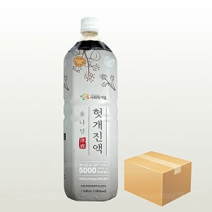 유나인 헛개차 원액 1.5L 8개 1BOX카페베이스 업소용 대용량