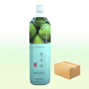 유나인 청사과 에이드원액 1.5L 8개 카페베이스 업소용 대용량