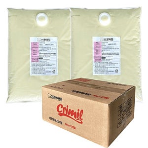 서강 연유 크리밀 10kg 5kg 2개 대용량 업소용 카페 빙수 팥빙수 연유크림