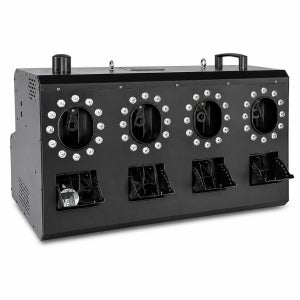 포그 버블머신 웨딩홀 무대공연 특수효과 LED 4구