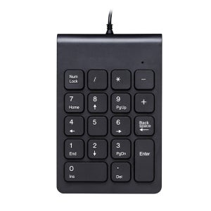 넘버패드 유선 USB 저소음 텐키 숫자키 노트북 회계 경리 사무용 키보드