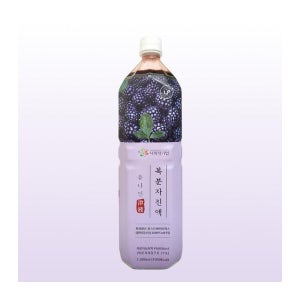 유나인 복분자 진액 1.5L 8개 원액 복분자즙 에이드 카페 업소용 냉주스 아이스티